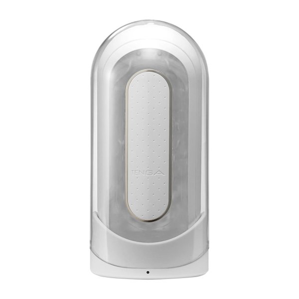 Flip Zero 0 White Vibrating Masturbator by Tenga