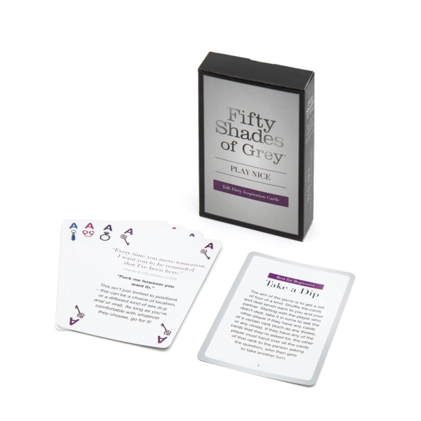 Fifty Shades of Grey - Play Nice Talk Dirty Inspiration Cards