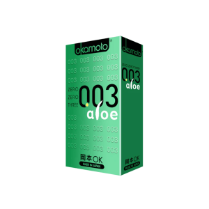 Okamoto - Aloe 003 Condoms (Box of 10)