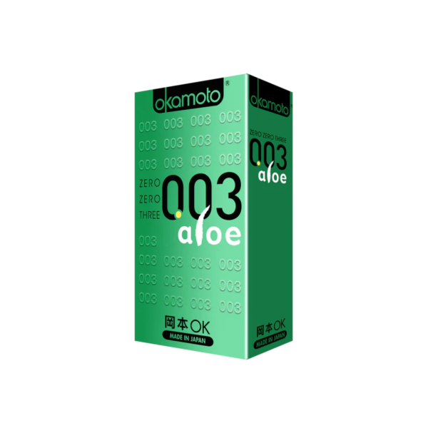 Okamoto - Aloe 003 Condoms (Box of 10)