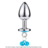 The Horny Company - Black Dragon Metal Anal Plug Small Random Colour
