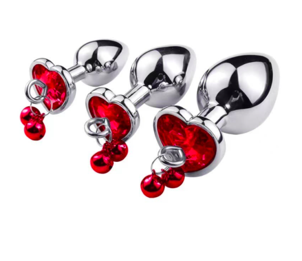 The Horny Company - Black Dragon Metal Anal Plug Small Random Colour